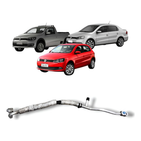 Mangueira Ar Condicionado Vw Saveiro Gol Voyage 2009 A 2013