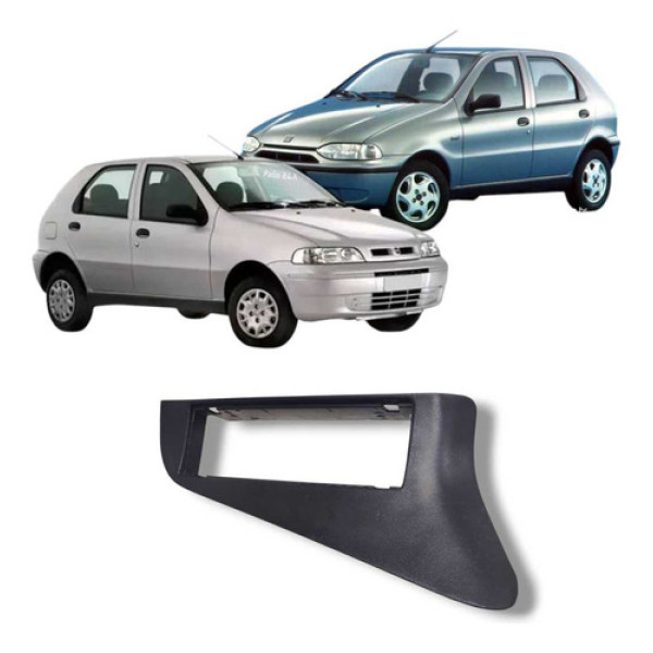 Moldura Radio Fiat Palio 1996 A 2001 Original Preto
