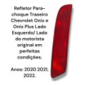 Refletor Para-choque Tras Onix Onix Plus Lado Esq Original 