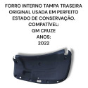  Forro Interno Tampa Traseira Chevrolet Cruze Original 