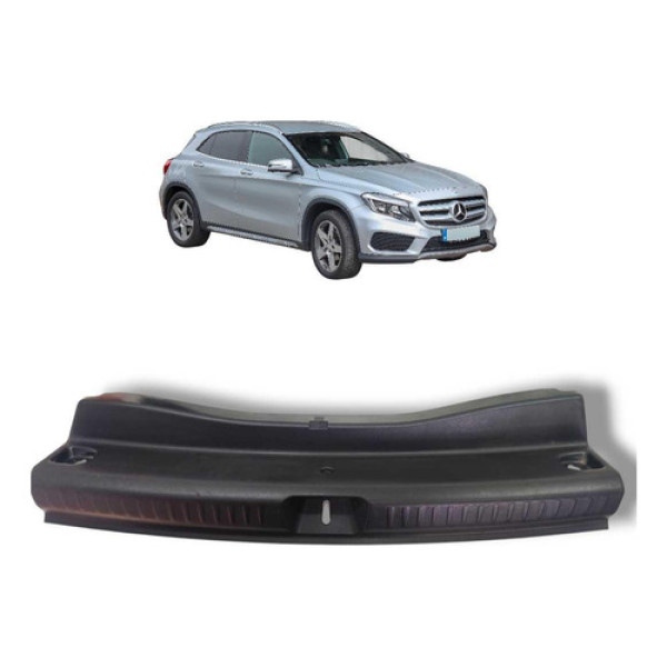 Soleira Porta Malas Mercedes Gla 20o 2015 2018 Original Preto