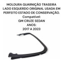  Moldura Guarnição Traseira Esquerda Gm Cruze Original 