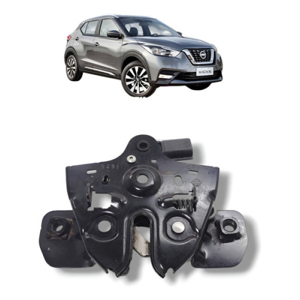 Fechadura Capo Nissan Kicks 2017 A 2021 Original