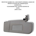  Quebra Sol Lado Direito Vw Saveiro Gol Voyage Original 