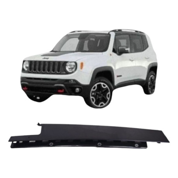 Aplique Moldura Porta Jeep Renegade 2016 Traseira Esquerda