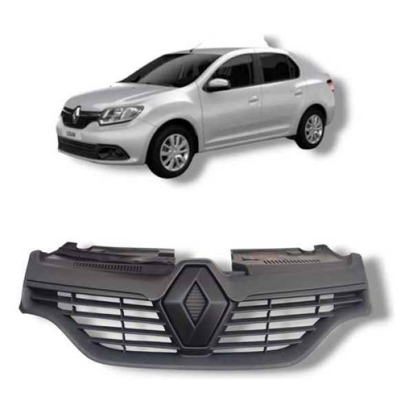 Grade Frontal Radiador Renault Logan 2017 A 2019 Original