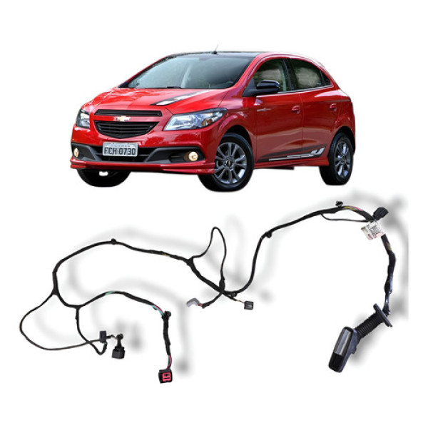 Chicote Porta Dianteira Esquerda Gm Onix 2013 2016 Original