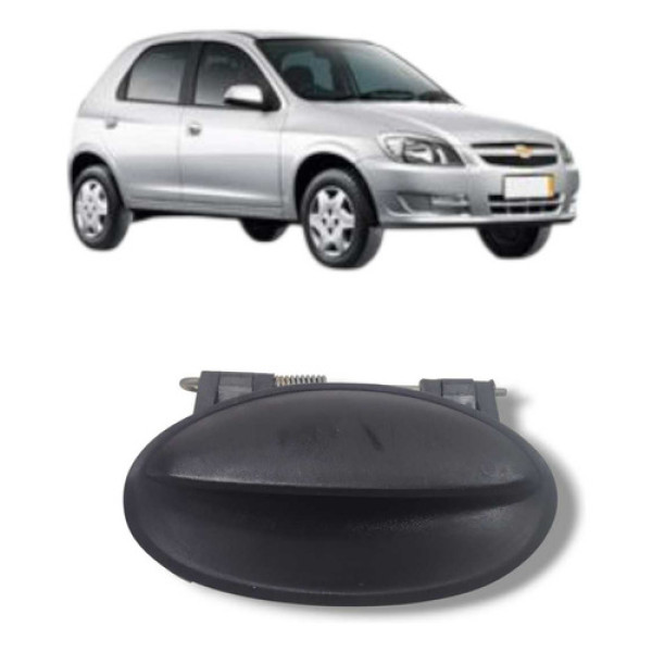  Maçaneta Externa Traseira Esquerda Chevrolet Celta Original