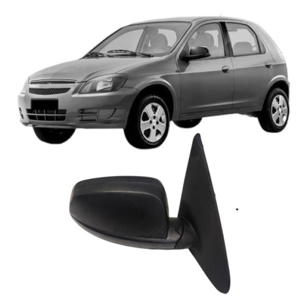 Retrovisor Direito 2/4p Celta 2001 A 2006