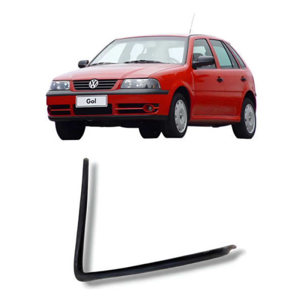 Borracha Vidro Traseiro Direito Vw Gol G3 1999 A 2005