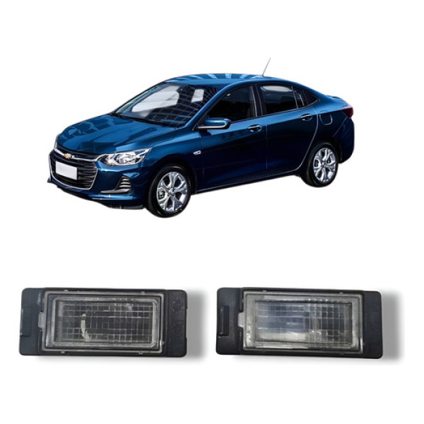 Luz Placa Original Usado Gm Onix 2020