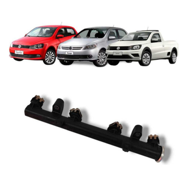 Flauta Injetora Vw Gol Voyage 1.6 2008 A 2016 Original