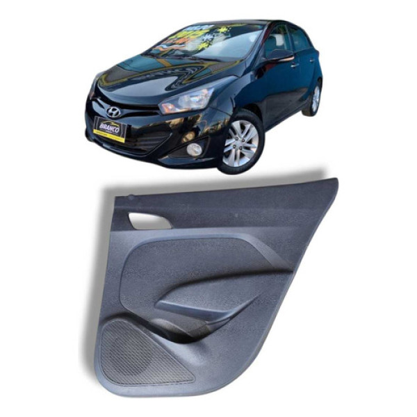 Forro Porta Traseiro Direito Hyundai Hb20 2013 A 2019 Origin