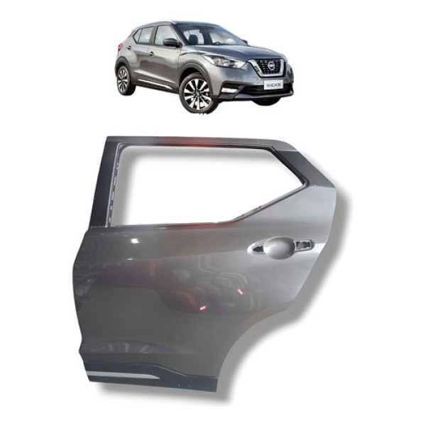Porta Traseira Esquerda Nissan Kicks 2017 A 2020 Original