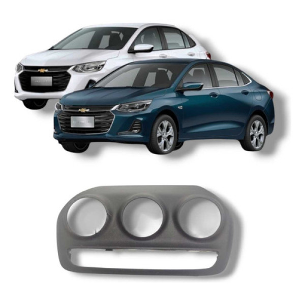 Moldura Comando De Ar Chevrolet Onix Gm 2020 A 2025 Original