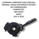  Comando Limpador Com Carcaça Chevrolet Cruze Original 