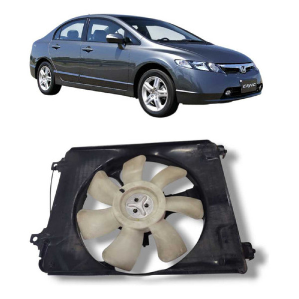  Eletroventilador Ventoinha Menor Honda Civic Original 
