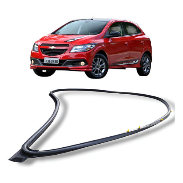 Borracha Guarnição Porta Dianteira Esquerda Gm Onix 2013 19