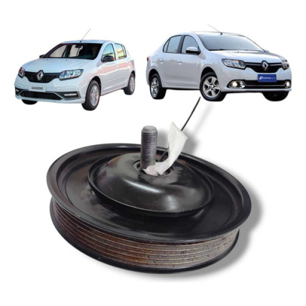 Polia Virabrequim Renault Logan Sandero 1.6 Original