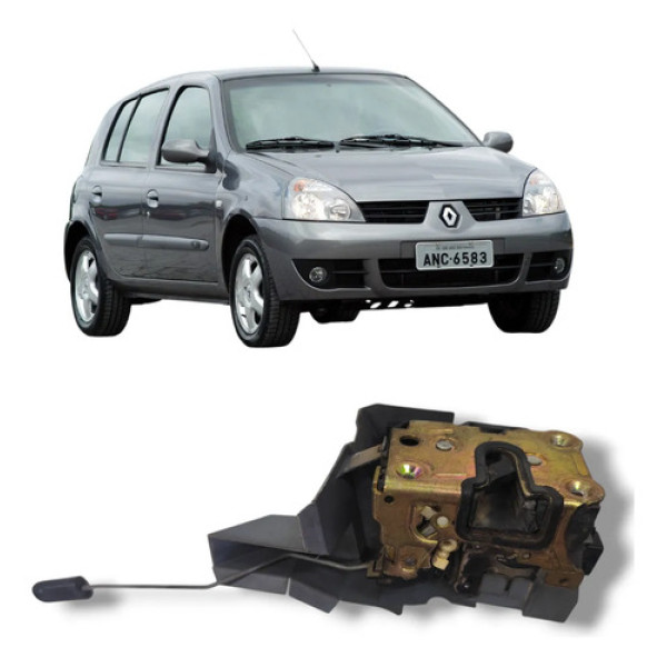 Fechadura Porta Dd Clio Symbol Scenic Duster Sandero Log 99/