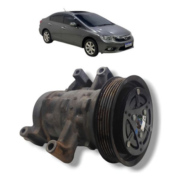 Compressor Ar Condicionado Honda Civic 2012 A 2016 Original