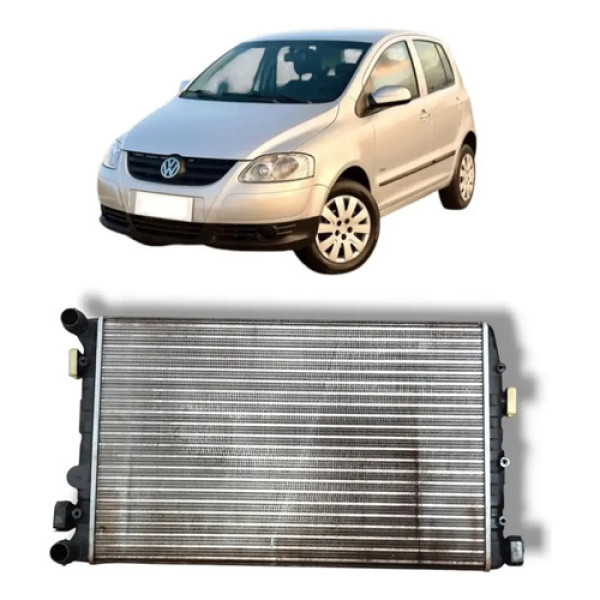 Radiador Água Vw Volkswagen Fox 1.6 2003 2010