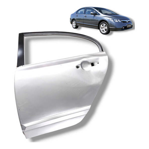 Porta Honda Civic G8 Traseira Esquerda 2007 A 2011 Original 