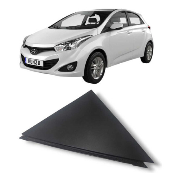 Moldura Externa Traseira Esquerda Hyundai Hb20 2013 2019