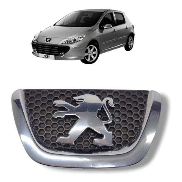Emblema Dianteiro Peugeot 307 2007 A 2012 Original