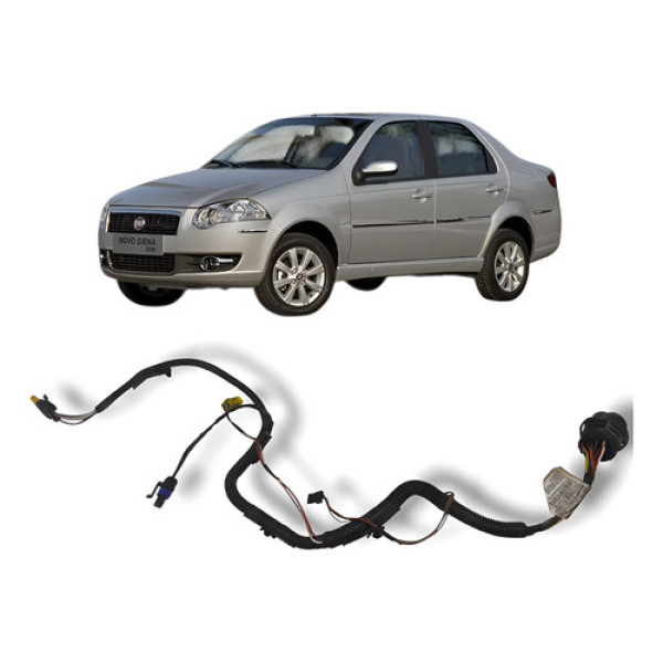 Chicote Porta Dianteira Direita Fiat Siena 2008 2012