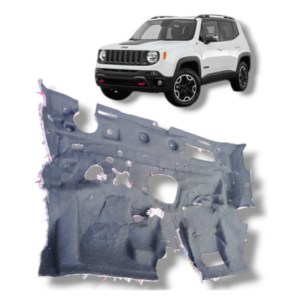  Forro Carpete Painel Corta Fogo Jeep Renegade Original 