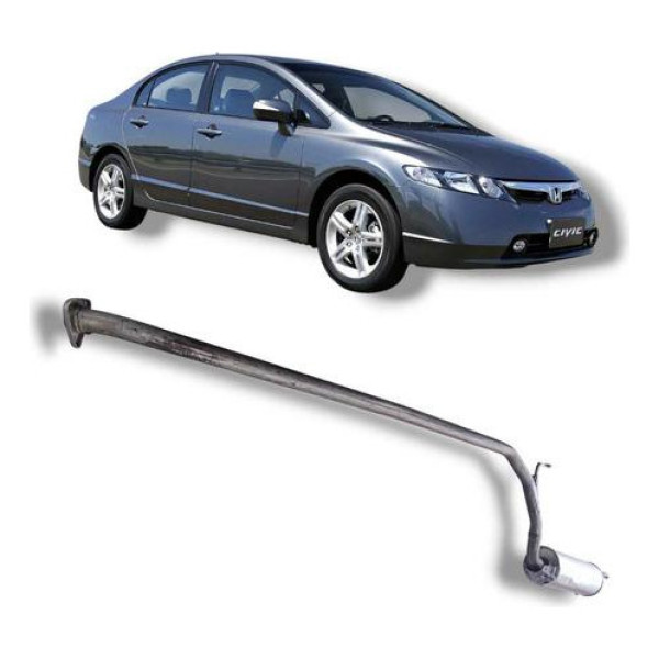  Escapamento Intermediário Honda Civic 2007 2011