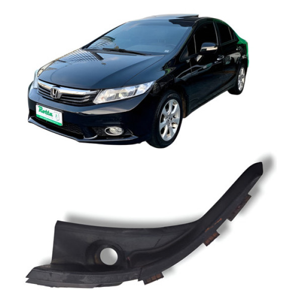 Acabamento Esquerdo Churrasqueira Honda Civic 2012 A 2016