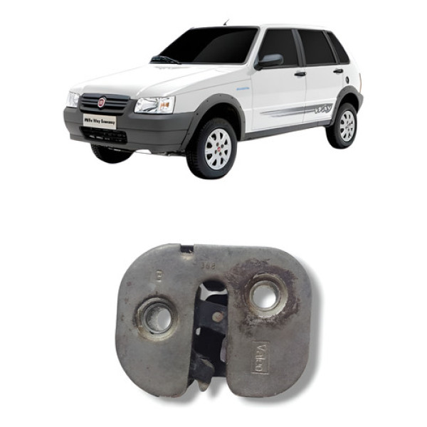 Fechadura Porta Traseira Esquerda Fiat Uno 2008 A 2013