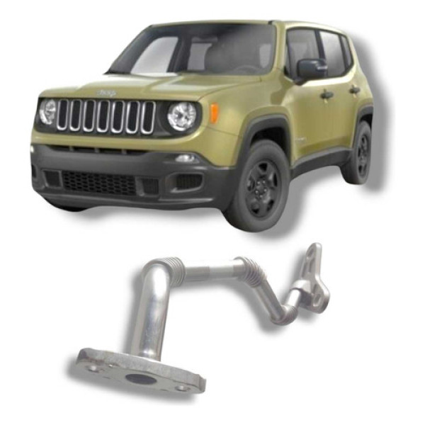 Tubo Refrigeração Turbina Jeep Renegade 2016 2024 Original 