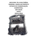 Moldura Tela Multimídia Chevrolet Cruze Original 