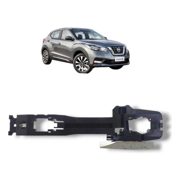 Suporte Maçaneta Porta Dianteira Direita Nissan Kicks 17-21