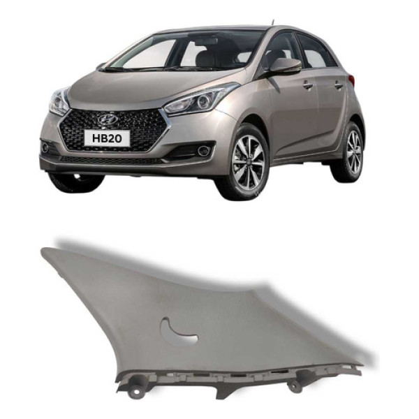 Moldura Lateral Traseira Direita Hyundai Hb20 2013 A 2019
