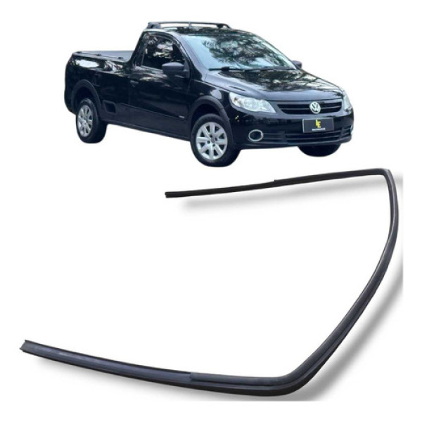 Borracha Vidro Dianteiro Esquerdo Vw Saveiro Ce 2008 2012