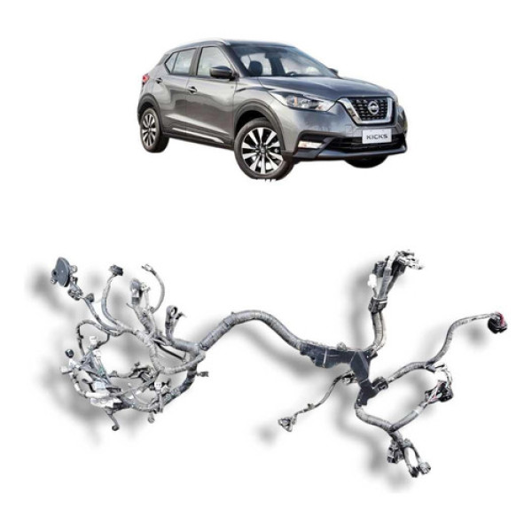 Chicote Injeção Nissan Kicks 2017 2021 Original Preto