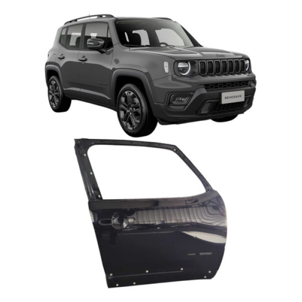 Porta Dianteira Direita Renegade 2016 2017 2018 2024 Dianteira Direita