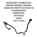  Mangueira Combustível Sensor Pressão Gm Cruze Original 
