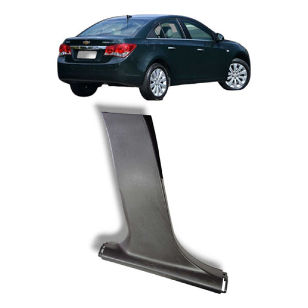 Acabamento Coluna Central Esquerda Chevrolet Cruze Original