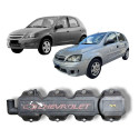 Tampa Válvulas Corsa Celta Meriva Spin Cobalt 1.0 1.4 1.8 Preto