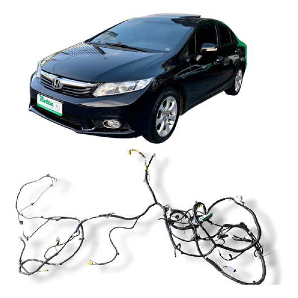 Chicote Interno Carroceria Honda Civic 2012 A 2016 Original