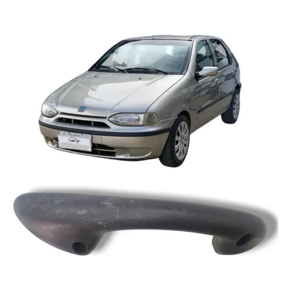 Puxador Porta Traseira Esquerda Fiat Palio 1996 2004