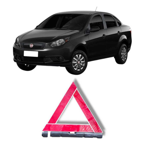 Triângulo Segurança Fiat Grand Siena Palio 2013 A 2021