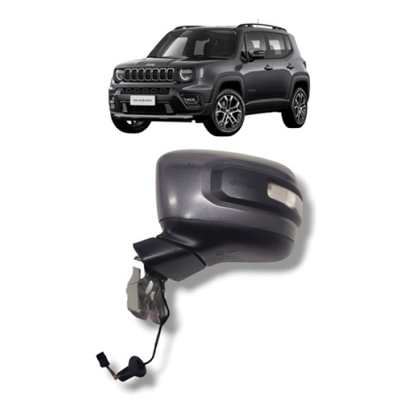Retrovisor Externo Esquerdo Original Usado Jeep Renegade 