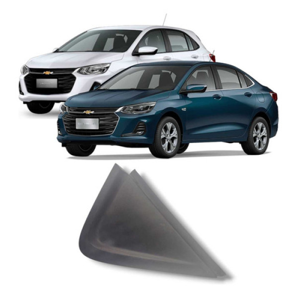 Moldura Externa Traseira Esquerda Onix Gm 2020 2025 Original