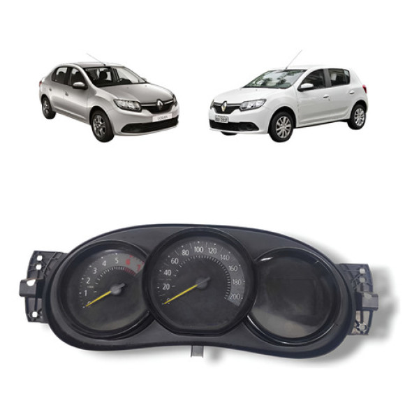 Painel Instrumentos Renault Sandero Logan 2015 A 2018 Origin